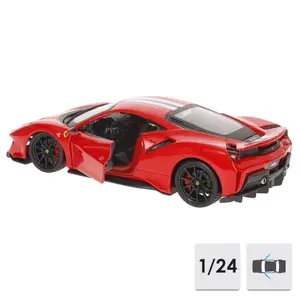 Toy car games Burago Ferrari 488 Psita image-1