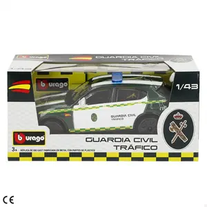 Toy car games Burago Guardia Civil Alfa Romeo image-2