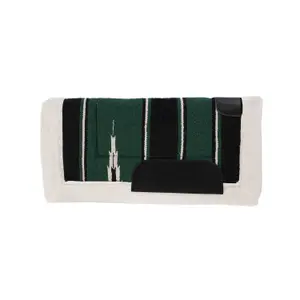 Synthetic western saddle pad for horse Burioni Navajo image-1