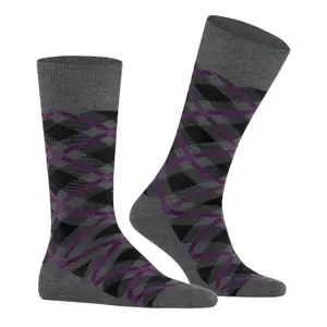 Football Socks Burlington Tartan image-1