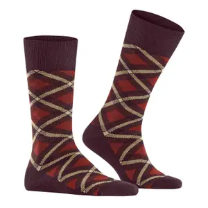Football Socks Burlington Tartan image-1