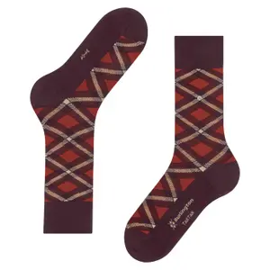 Football Socks Burlington Tartan image-3