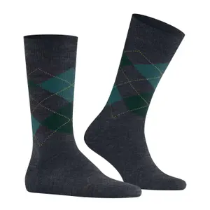 Football Socks Burlington Edinburgh Melange image-1