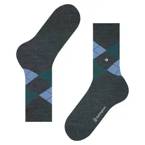 Football Socks Burlington Edinburgh Melange image-3
