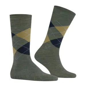 Football Socks Burlington Edinburgh Melange image-1