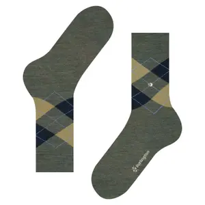 Football Socks Burlington Edinburgh Melange image-3