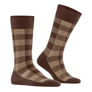Football Socks Burlington Buffalo Check image-1