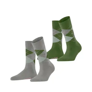 Women's socks Burlington Everyday Argyle image-0