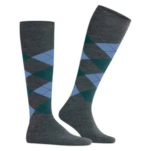 High socks Burlington Melange Edinburgh image-1