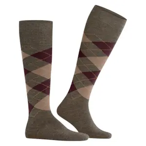 High socks Burlington Melange Edinburgh image-1