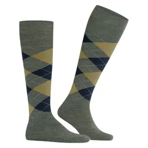 High socks Burlington Melange Edinburgh image-1