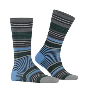 Football Socks Burlington Stripe image-1