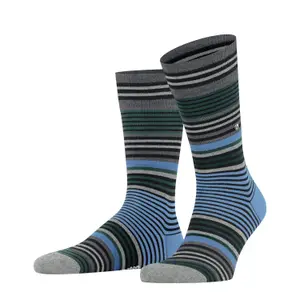 Football Socks Burlington Stripe image-2