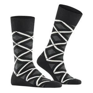 Football Socks Burlington Tartan image-1