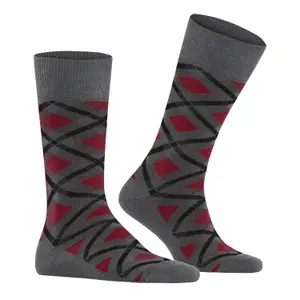 Football Socks Burlington Tartan image-1