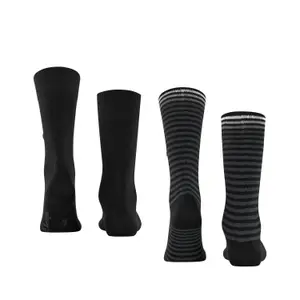 Football Socks Burlington Everyday Stripe (x2) image-3
