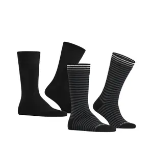 Football Socks Burlington Everyday Stripe (x2) image-1