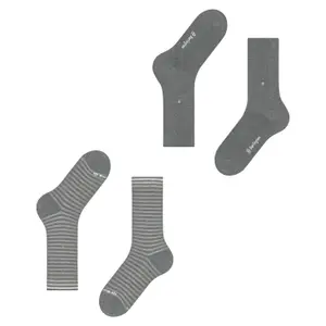 Football Socks Burlington Everyday Stripe (x2) image-2