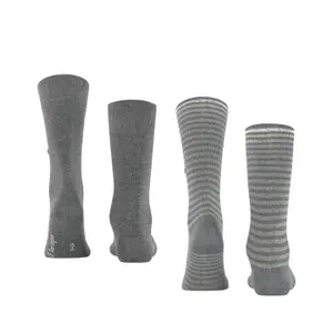 Football Socks Burlington Everyday Stripe (x2) image-3