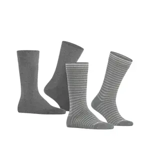 Football Socks Burlington Everyday Stripe (x2) image-1