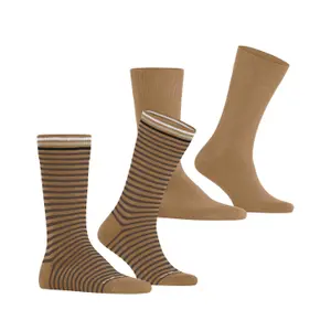 Football Socks Burlington Everyday Stripe (x2) image-1
