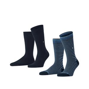 21087-6120-chaussettes-burlington-everyday-stripe-x2-marine-6120-40-46