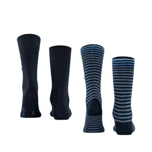 Football Socks Burlington Everyday Stripe (x2) image-3