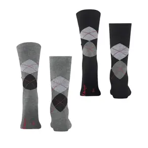 Chaussettes Burlington Everyday Argyle (x2) image-1