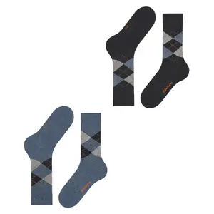 Calcetines Burlington Everyday Argyle (x2) image-2