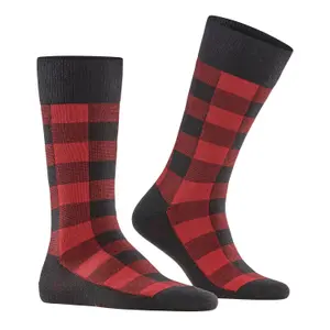 Football Socks Burlington Buffalo Check image-1