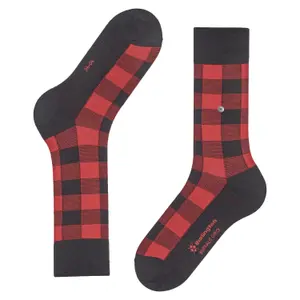 Football Socks Burlington Buffalo Check image-0