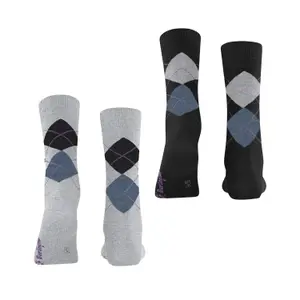 Women's socks Burlington Everyday Argyle (x2) image-1