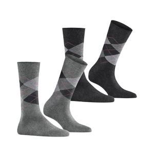 Women's socks Burlington Everyday Argyle (x2) image-1