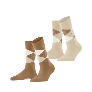 Women's socks Burlington Everyday Argyle image-1
