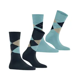 Women's socks Burlington Everyday Argyle image-1