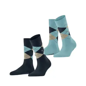 Women's socks Burlington Everyday Argyle image-0