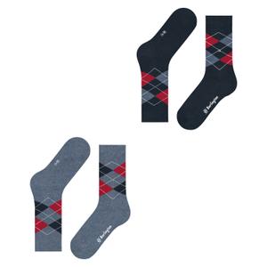 Women's socks Burlington Everyday Argyle (x2) image-1