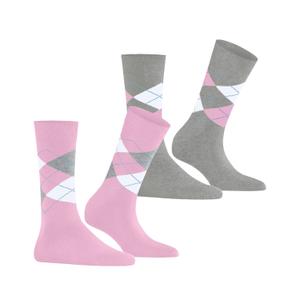 Women's socks Burlington Everyday Argyle (x2) image-1
