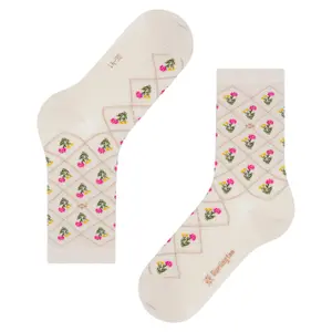 Meias femininas Burlington Flower image-0