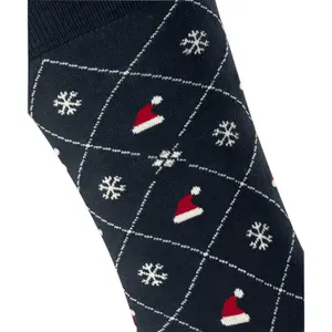 Football Socks Burlington X-Mas Argyle image-4