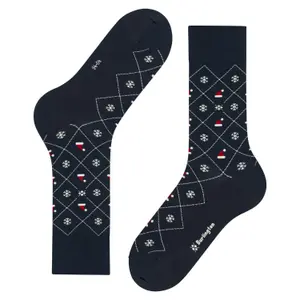 Football Socks Burlington X-Mas Argyle image-0