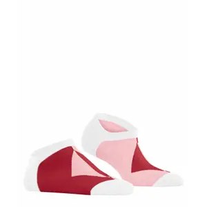 Niedrige Socken Frau Burlington Graphic Rhomb image-0