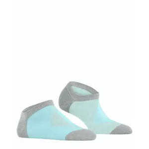 Niedrige Socken Frau Burlington Graphic Rhomb image-0