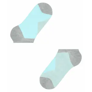 Niedrige Socken Frau Burlington Graphic Rhomb image-2