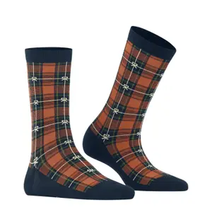 Meias femininas Burlington X-Mas Tartan image-1