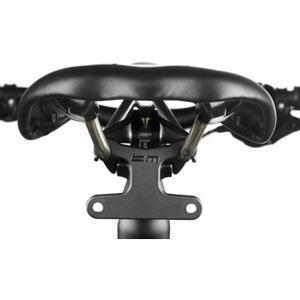 Fahrradlichter -/Hintersattelhalterung aus Kunststoff Busch & Müller