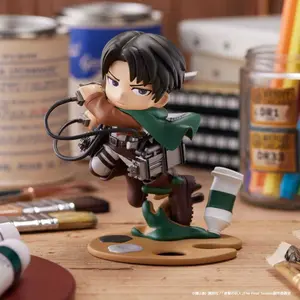 PVC figurine Bushiroad Attack on Titan PalVerse Levi image-1