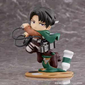 PVC figurine Bushiroad Attack on Titan PalVerse Levi image-2