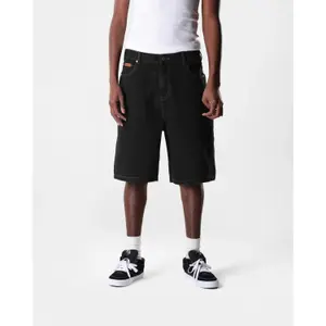 Baggy denim shorts Butter Goods image-1