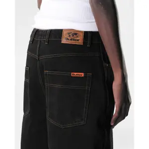 Baggy denim shorts Butter Goods image-4